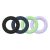Стикер Nillkin NKL02 SnapHold Magnetic MagSafe (2шт) Чёрный