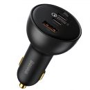 Автомобильное зарядное устройство Baseus Qualcomm® Quick Charge™ 5 C+C+U 160W
