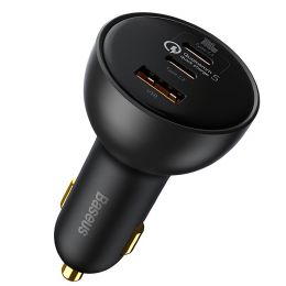 Автомобильное зарядное устройство Baseus Qualcomm® Quick Charge™ 5 C+C+U 160W