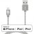 Кабель REQUIRED Braided MFI Lightning - USB Графит