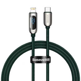 Кабель Baseus Display Type-C - Lightning 20W 2м Зелёный