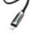 Кабель Baseus Display Type-C - Lightning 20W 1м Чёрный