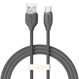 Кабель Baseus Jelly Liquid USB - Type-C 100W 2м Чёрный