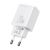 Сетевой адаптер Baseus Compact Quick Charger U+C 20W Белый