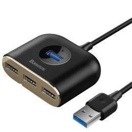 Хаб Baseus Square round 4 in 1 USB