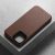 Чехол Nomad Modern Leather MagSafe для iPhone 13 Pro Max Коричневый