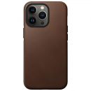 Чехол Nomad Modern Leather MagSafe для iPhone 13 Pro Коричневый