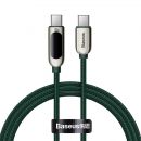 Кабель Baseus Display Type-C 100W 2м Зеленый