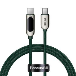 Кабель Baseus Display Type-C 100W 2м Зеленый