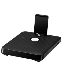 Хаб с беспроводной зарядкой Pitaka Air Omni Lite (6в1) Черный