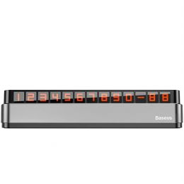 Автовизитка Baseus Moonlight Box Серый