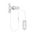 Беспроводная зарядка для авто Baseus CW01 Magnetic 40W Белая