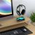 Подставка для наушников с беспроводной зарядкой Satechi 2 in 1 Headphone Stand with Wireless Charger Серая