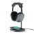 Подставка для наушников с беспроводной зарядкой Satechi 2 in 1 Headphone Stand with Wireless Charger Серая