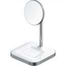 Беспроводная зарядка Satechi Magnetic 2-in-1 Wireless Charging Stand