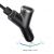 Автомобильное зарядное устройство двойное Baseus Y-Type Dual USB Чёрная