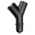Автомобильное зарядное устройство двойное Baseus Y-Type Dual USB Чёрная