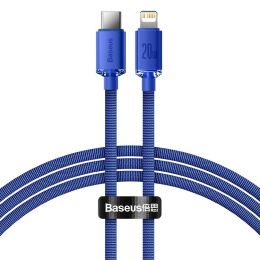 Кабель Baseus Crystal Shine CW-FXP Type-C - Lightning 20W 1.2м Синий