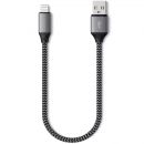 Кабель Satechi USB - Lightning 25см Серый