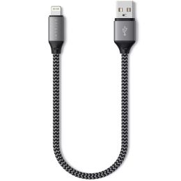 Кабель Satechi USB - Lightning 25см Серый