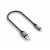 Кабель Satechi USB - Lightning 25см Серый