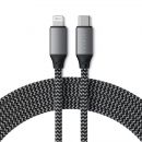 Кабель Satechi Type-C - Lightning 1.8м Серый