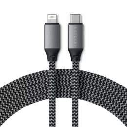 Кабель Satechi Type-C - Lightning 1.8м Серый