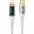 Кабель USAMS US-SJ589 Shadow Type-C - Lightning PD 20W 2м Белый