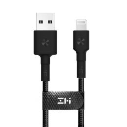 Кабель ZMI Lightning MFI AL803/AL805 1м Чёрный