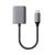 Адаптер Satechi USB-C PD Audio Adapter Серый