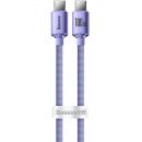 Кабель Baseus Crystal Shine CW-FXP Type-C 100W 2м Фиолетовый
