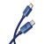 Кабель Baseus Crystal Shine CW-FXP Type-C 100W 1.2м Синий