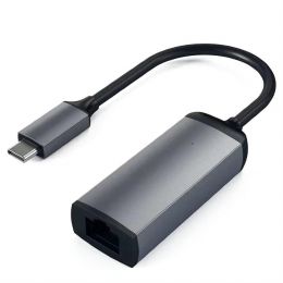 Адаптер Satechi Type-C Gigabit Ethernet adapter Серый
