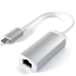 Адаптер Satechi Type-C Gigabit Ethernet adapter Серебро