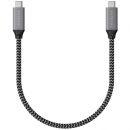 Кабель Satechi USB4 Type-C 25см Cерый