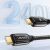 Кабель USAMS US-SJ580 U82 Type-C 240W 1.2м Чёрный