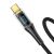 Кабель USAMS US-SJ591 Shadow Type-C PD 100W 2м Чёрный