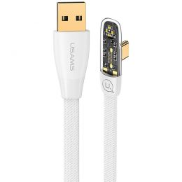 Кабель USAMS US-SJ585 USB - Type-C 6A 66W 1.2м Белый