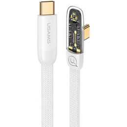 Кабель USAMS US-SJ587 Type-C PD 100W 2м Белый