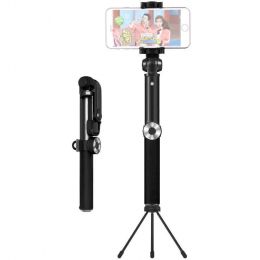 Монопод Wo New Leather Selfie Stick Чёрный
