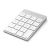 Беспроводной цифровой блок клавиатуры Satechi Aluminum Slim Keypad Numpad Серебро