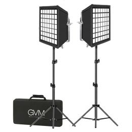 Комплект осветителей GVM 800D-RGB (2шт + софтбоксы)