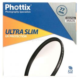 Защитный фильтр Phottix Ultra Slim 1mm UV 77mm