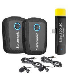 Радиосистема Saramonic Blink500 B6 (Type-C RX + 2TX) Чёрная