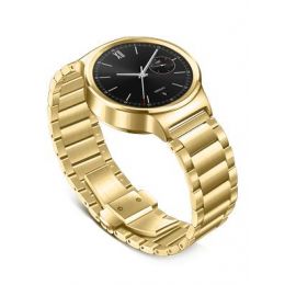 Браслет блочный Steel 3 pointers для HUAWEI Watch Золото