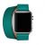 Ремешок кожаный HM Style Double Tour для Apple Watch 42/44 mm Зеленый