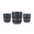 Комплект объективов Sirui Nightwalker 24/35/55mm T1.2 S35 RF-mount Серый
