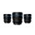 Комплект объективов Sirui Nightwalker 24/35/55mm T1.2 S35 X-mount Чёрный