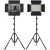 Комплект осветителей GVM 880RS (2шт)