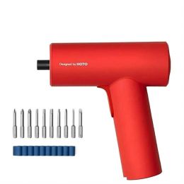 Аккумуляторная отвертка HOTO Electric Screwdriver Gun Красная